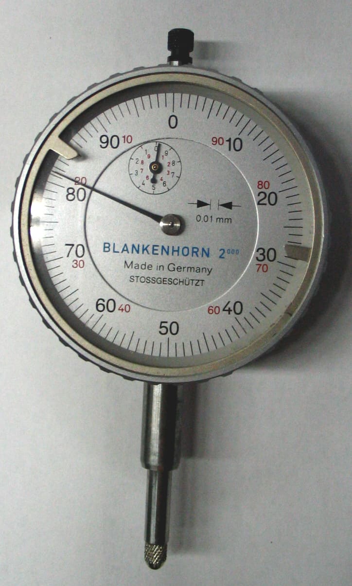 Comparatore per verifica dimensionale