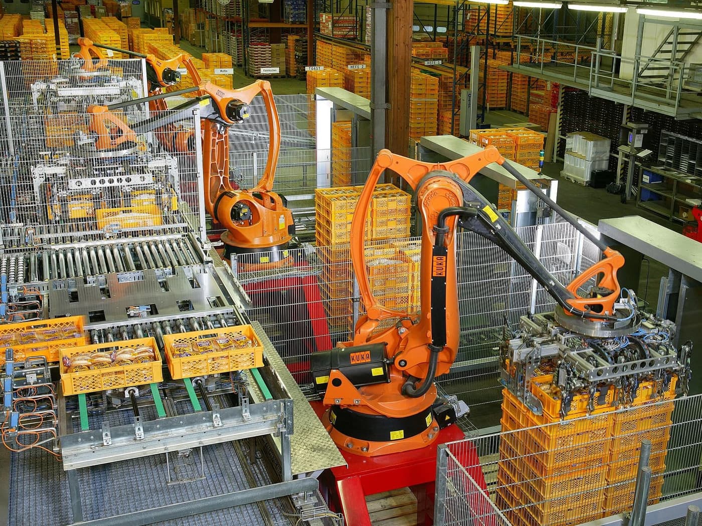 Pallettizzazione robotizzata